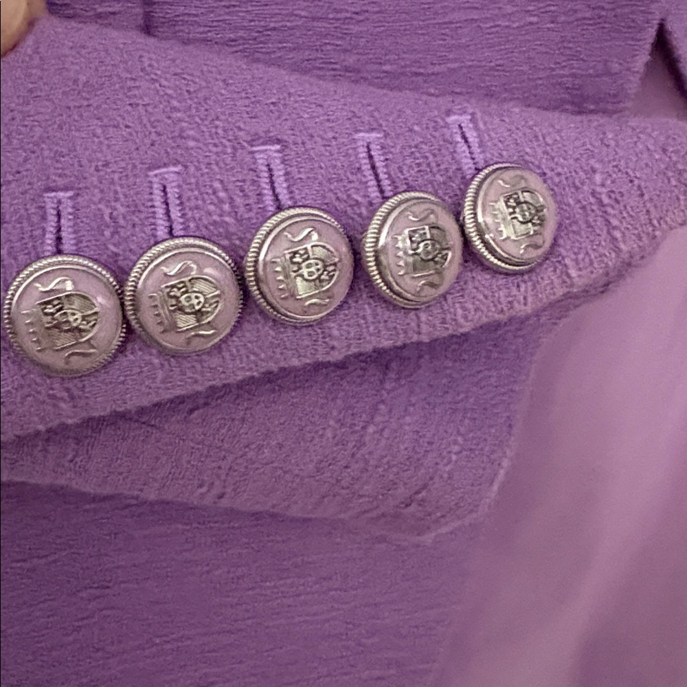 Veronica Beard Miller Dickey Jacket in Violet - Picture 9 of 14